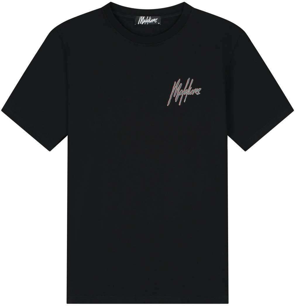 Malelions Malelions Men Signature Sketch T-Shirt Zwart