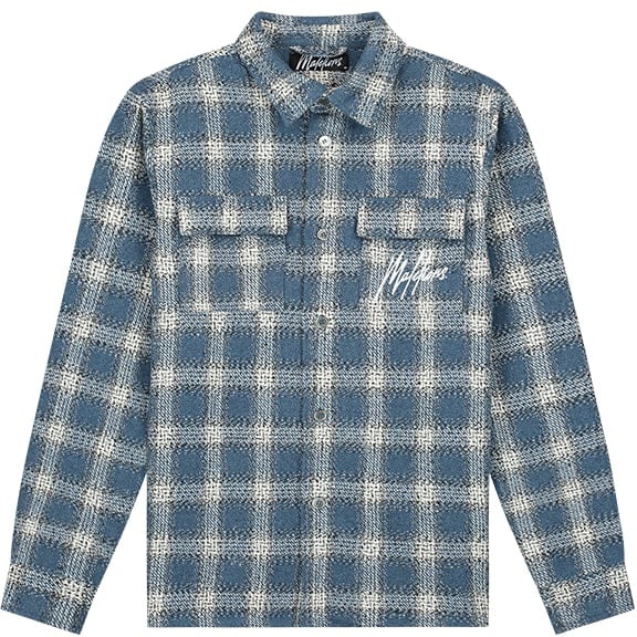Malelions Malelions Men Signature Flannel Blauw