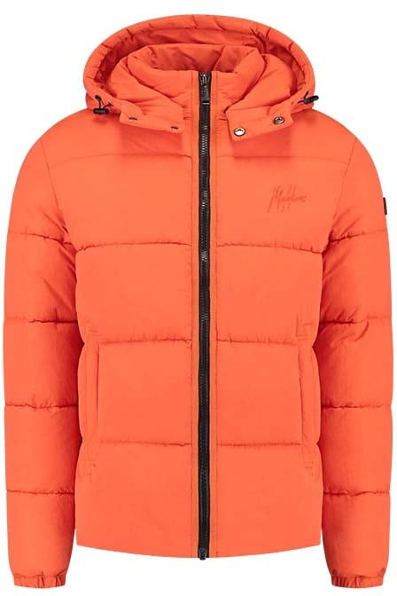 Malelions Malelions Men Donn Puffer Jacket 2.0 Oranje