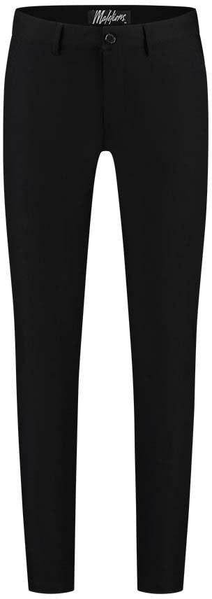 Malelions Malelions Men Slim Fit Chino Zwart