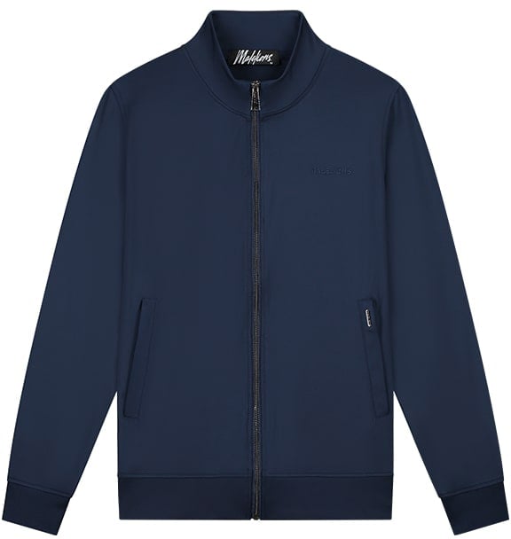 Malelions Malelions Men Logo Zip Vest Blauw