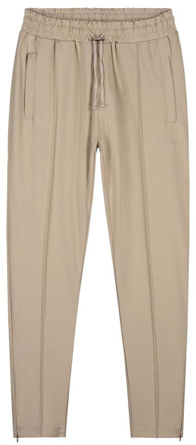 Malelions Malelions Men Slim Logo Trackpants Taupe