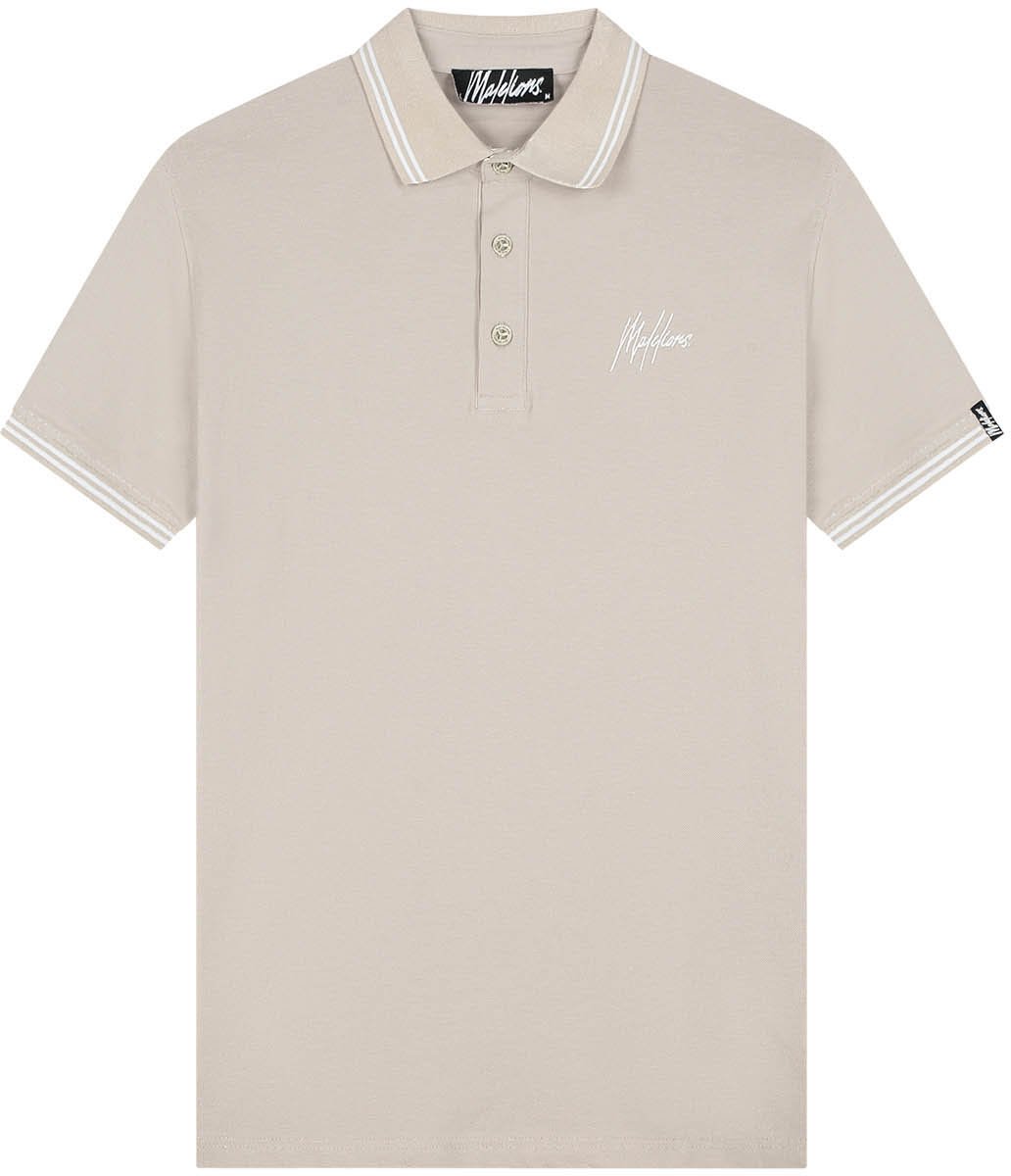 Malelions Malelions Men Signature Polo Beige