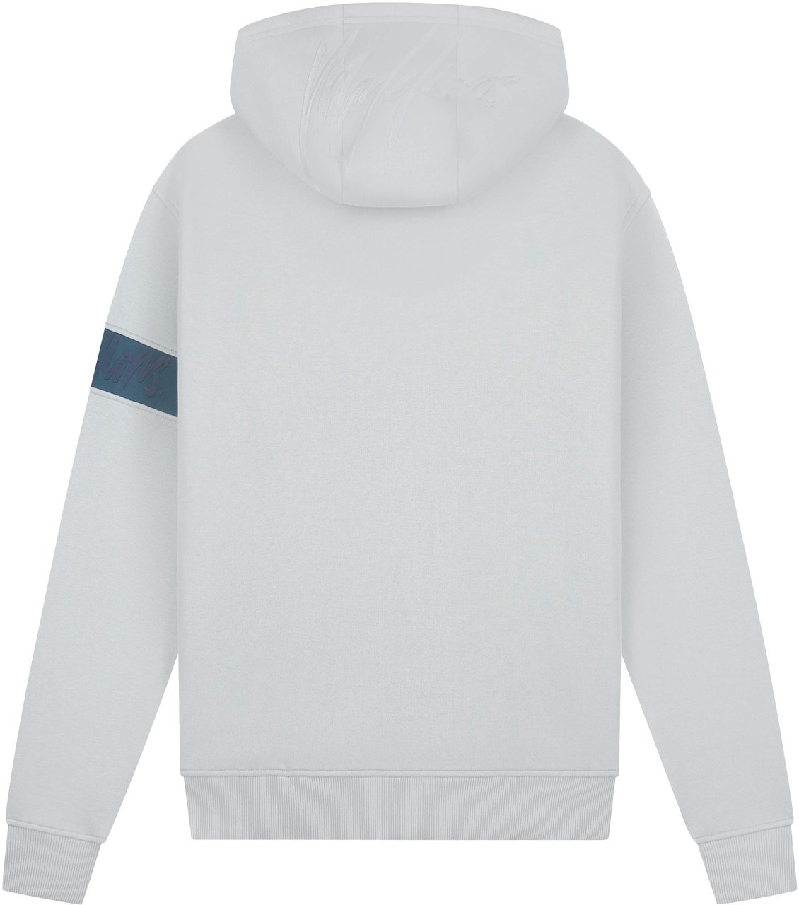 Malelions Malelions Men Captain Zip Hoodie Grijs