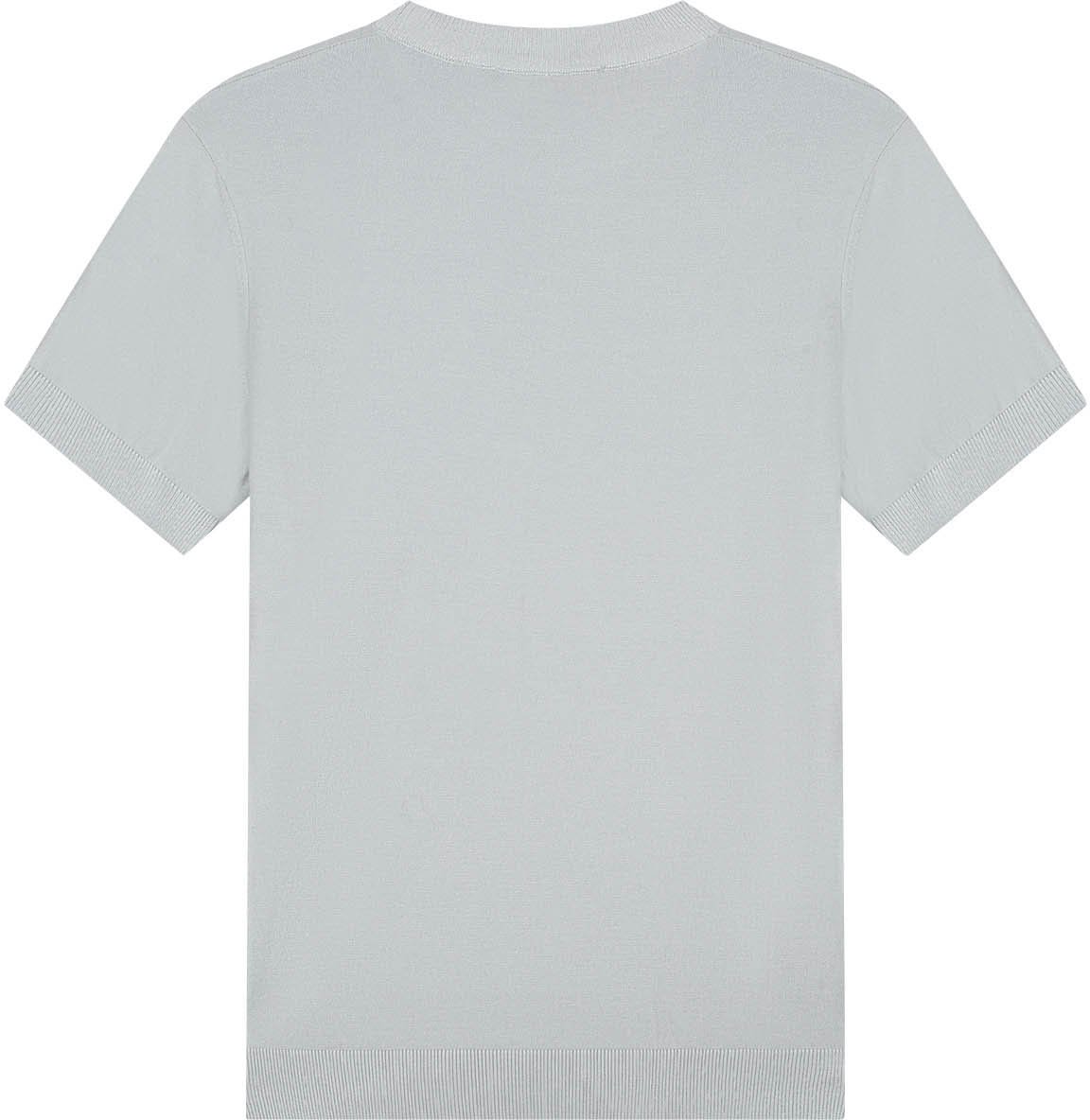 Malelions Malelions Men Knitted T-Shirt Grijs