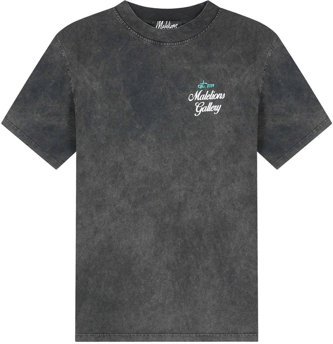 Malelions Malelions Men Gallery T-Shirt Grijs
