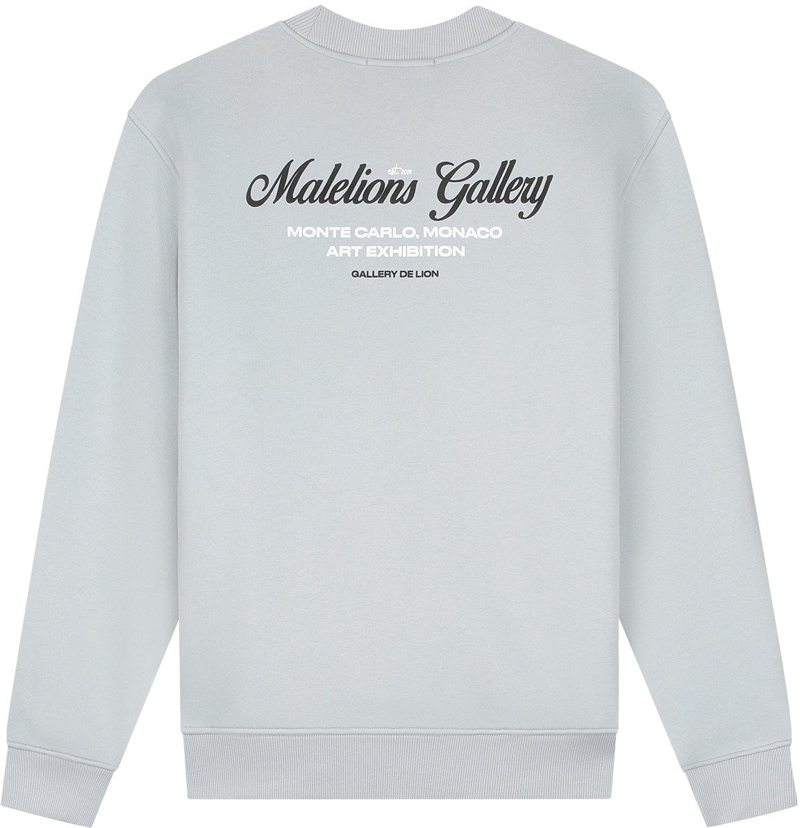 Malelions Malelions Men Gallery Sweater Grijs