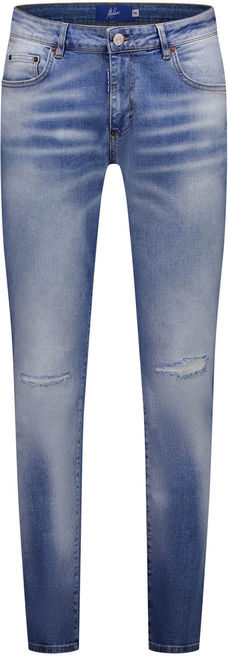 Malelions Malelions Men Tapered Jeans Blauw