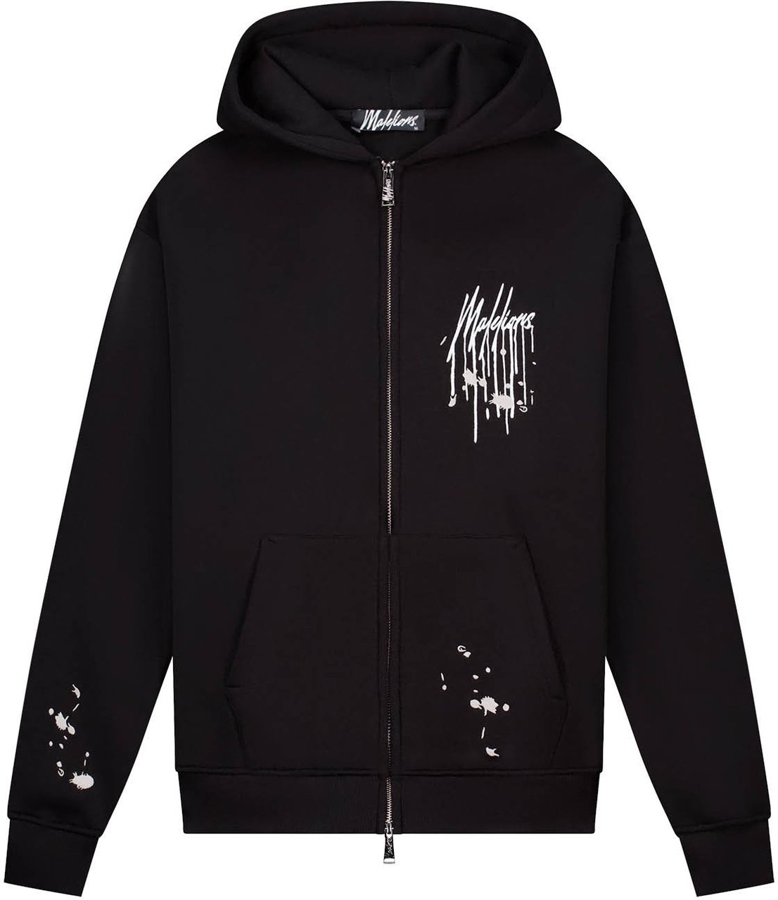 Malelions Malelions Men Painter Zip Hoodie Zwart