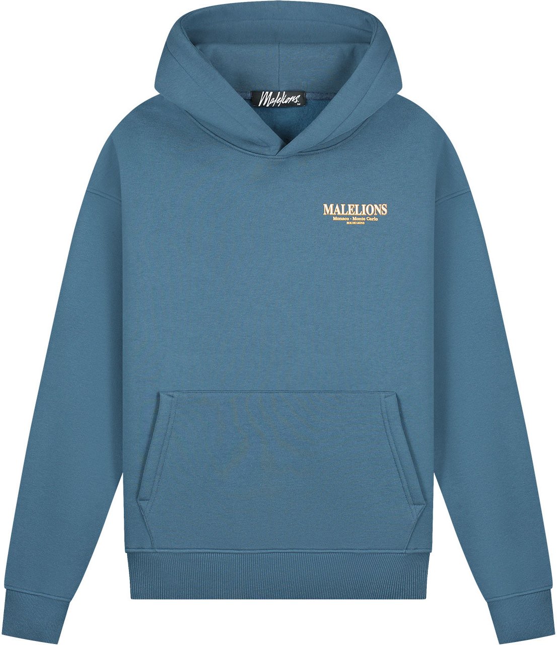 Malelions Malelions Men Monaco Hoodie Blauw
