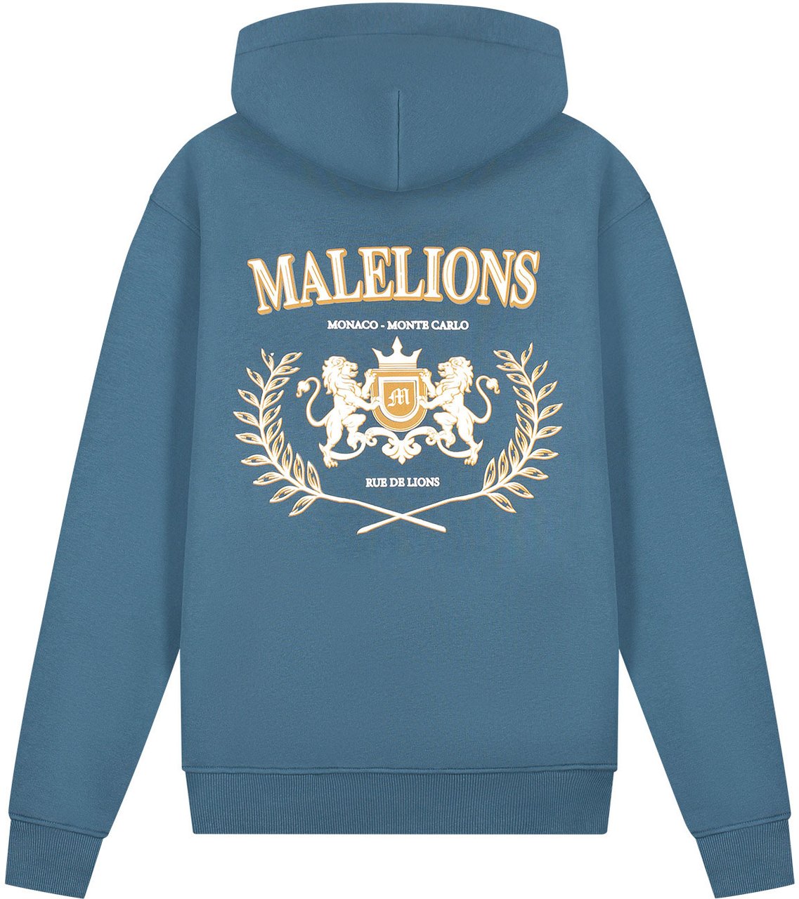 Malelions Malelions Men Monaco Hoodie Blauw