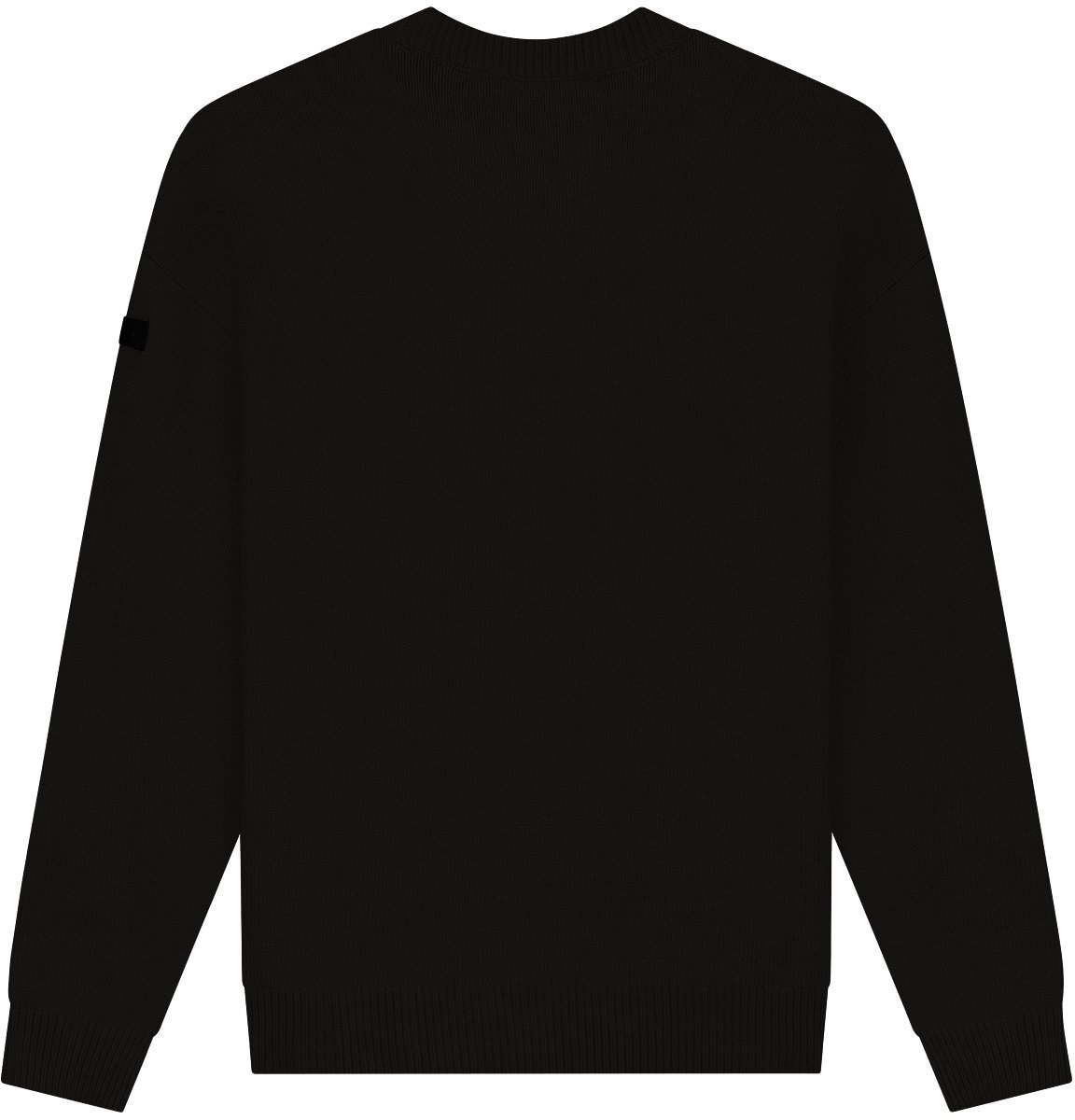Malelions Malelions Men Oversized Knitted Sweater Zwart