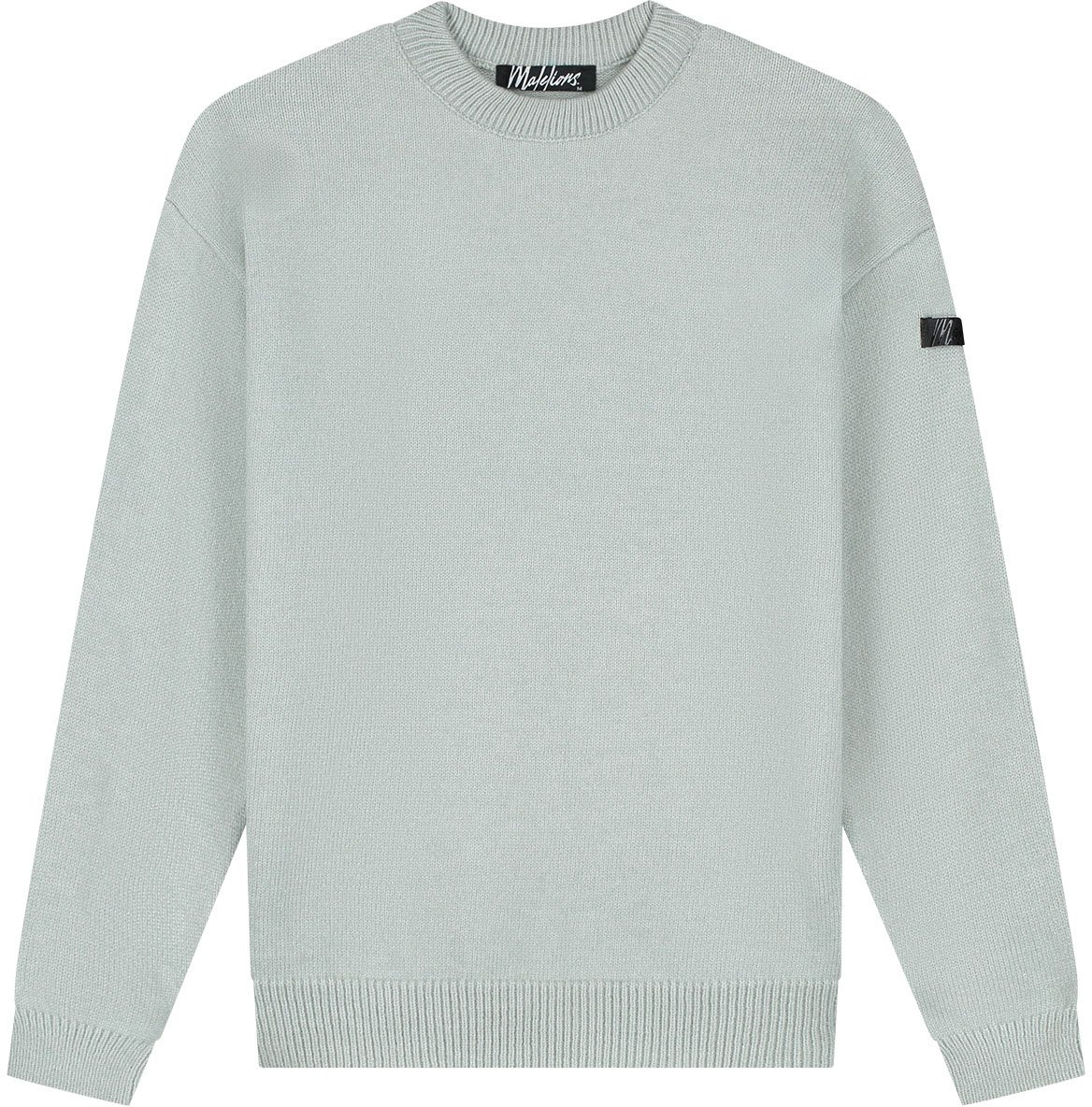 Malelions Malelions Men Oversized Knitted Sweater Grijs