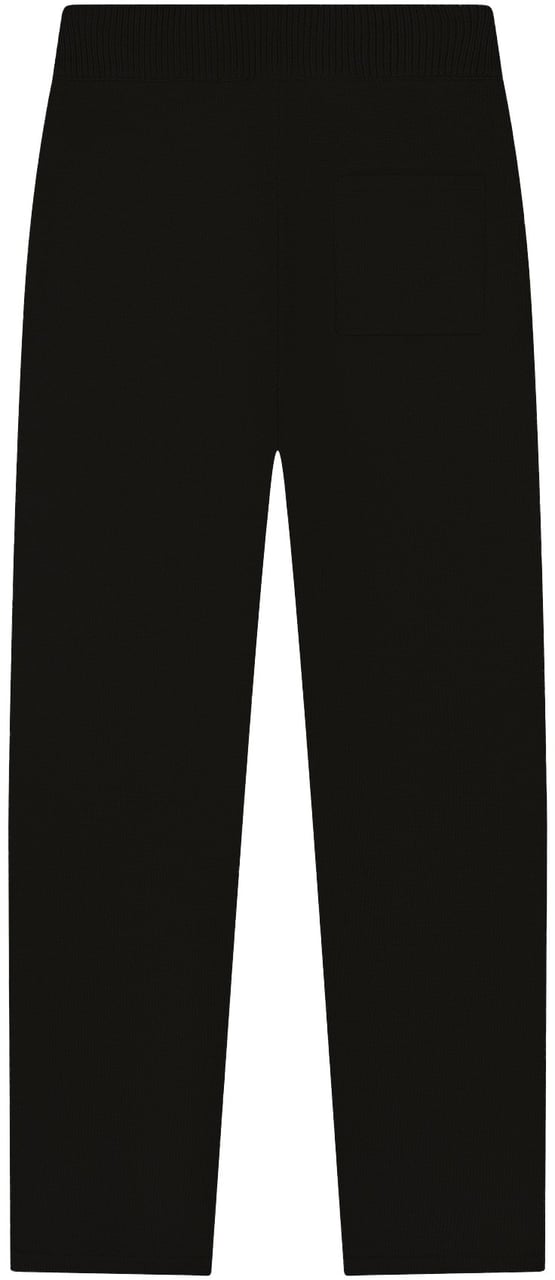 Malelions Malelions Men Straight Knitted Signature Pants Zwart