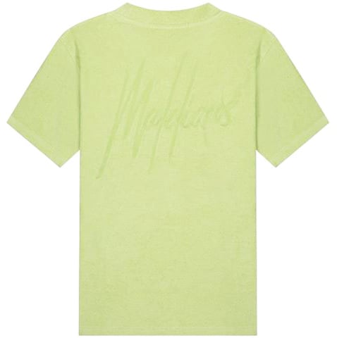 Malelions Malelions Men Signature Towelling T-Shirt Groen