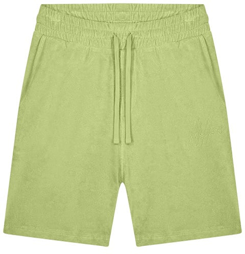 Malelions Malelions Men Signature Towelling Shorts Groen