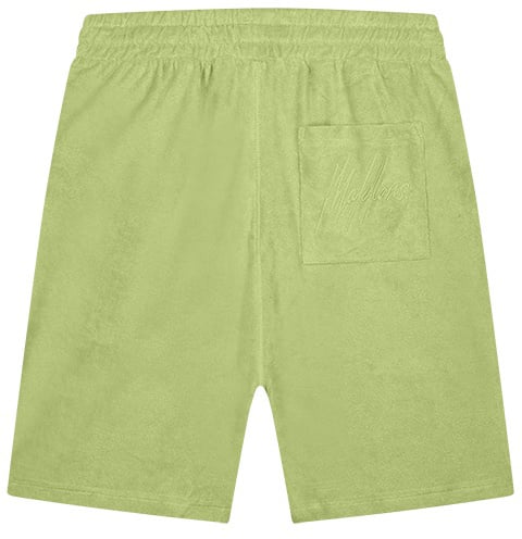 Malelions Malelions Men Signature Towelling Shorts Groen