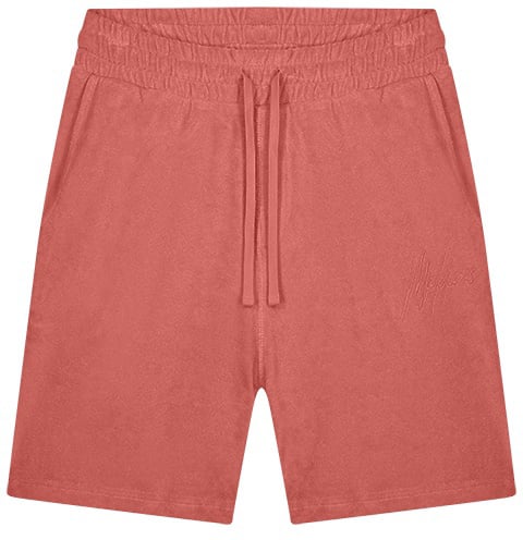Malelions Malelions Men Signature Towelling Shorts Rood