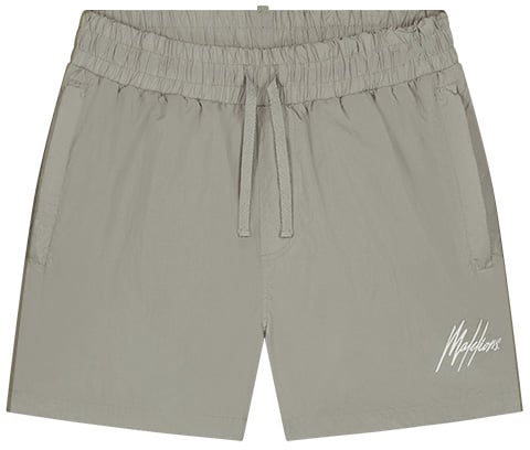 Malelions Malelions Men Crinkle Swim Shorts Groen