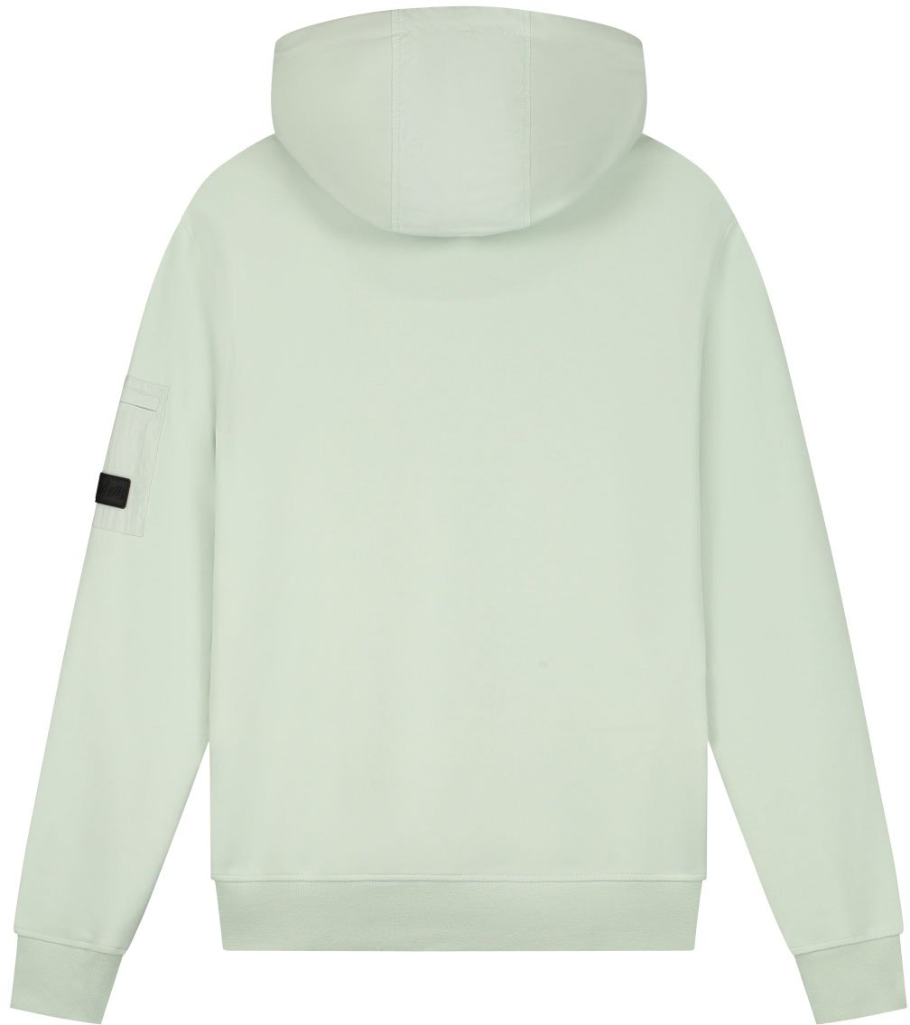 Malelions Malelions Men Nylon Pocket Hoodie Blauw