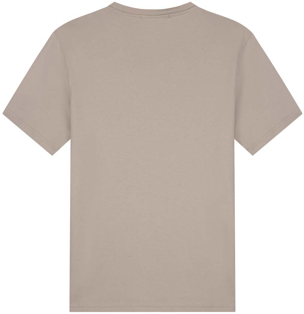 Malelions Malelions Men Nylon Pocket T-Shirt Taupe
