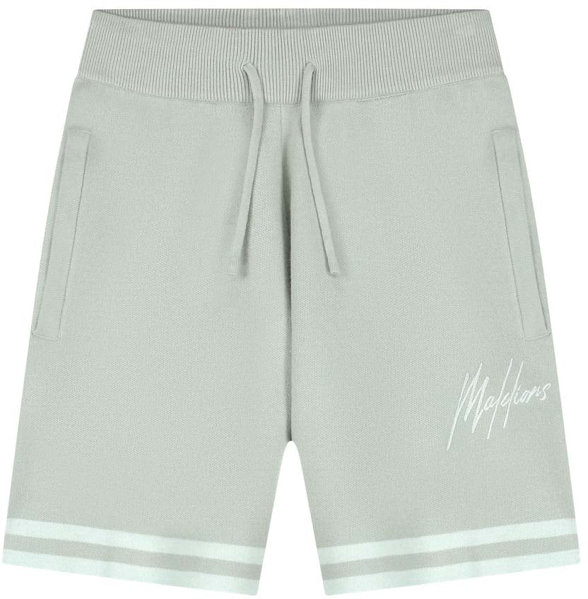 Malelions Malelions Men Knitted Shorts Blauw