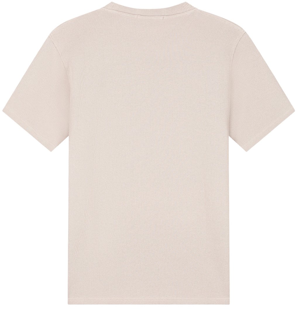 Malelions Malelions Men Signature Waffle T-Shirt Beige