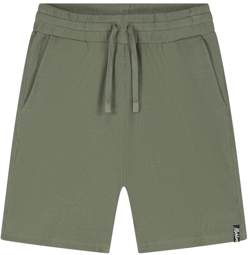 Malelions Malelions Men Signature Waffle Short Groen