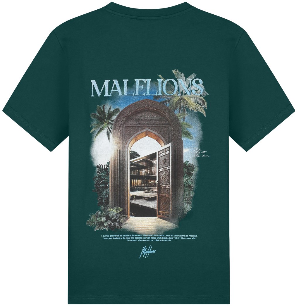 Malelions Malelions Men Amazon T-Shirt Groen