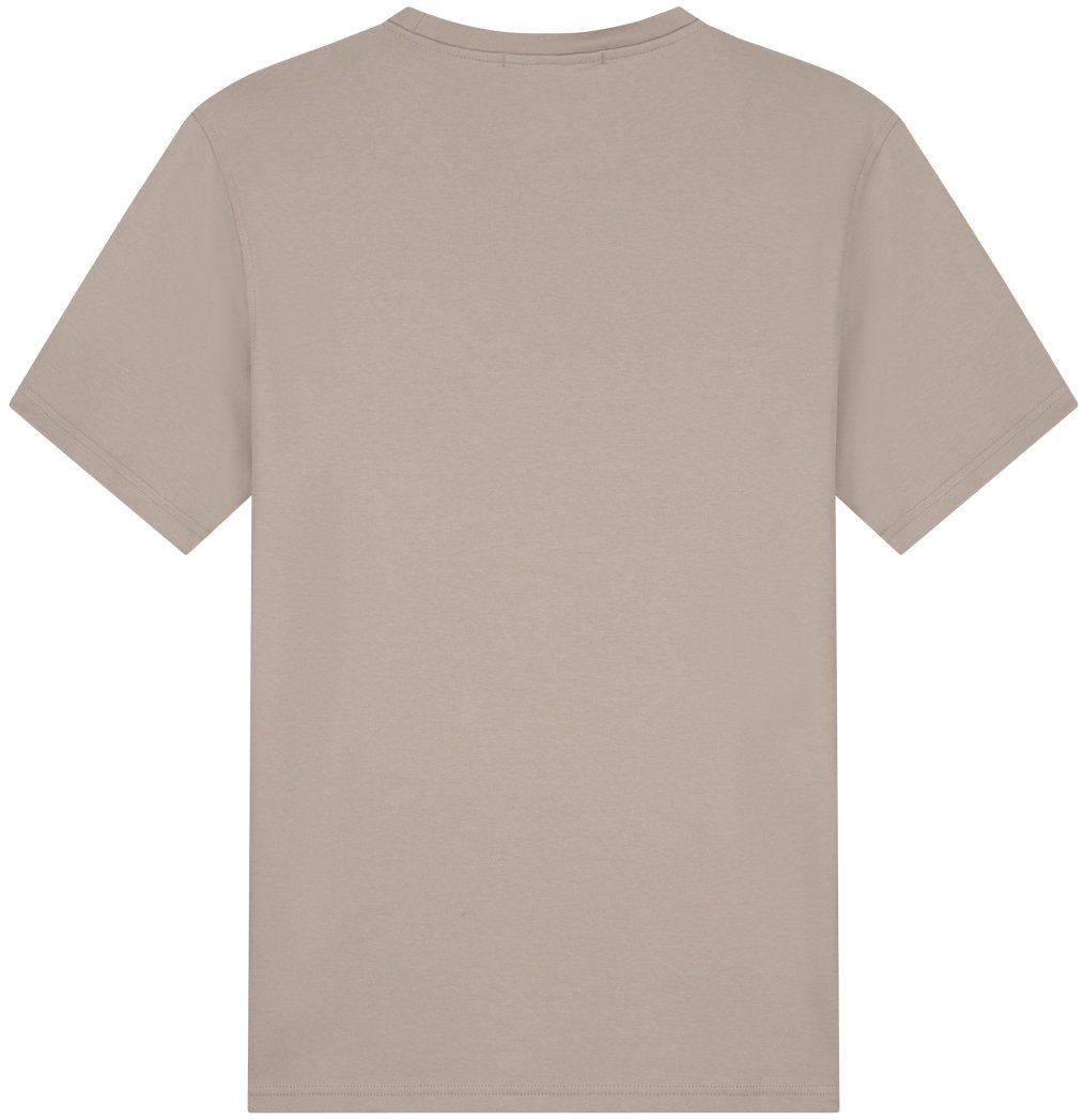 Malelions Men Pocket T-Shirt Taupe