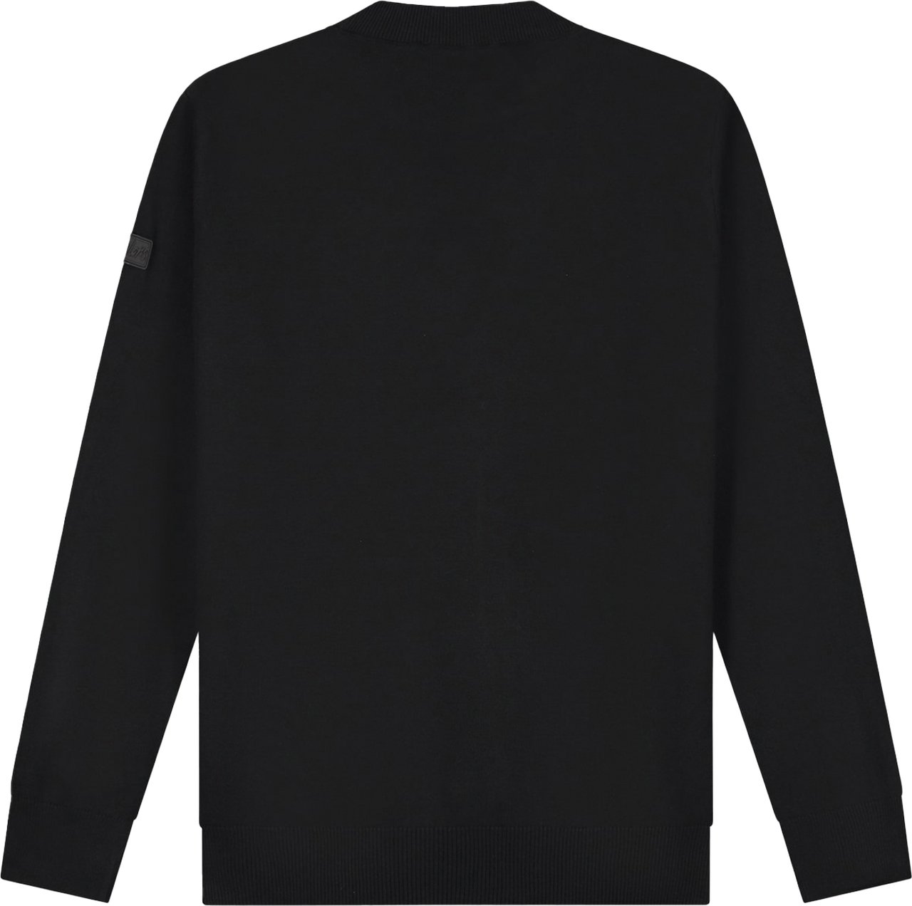 Malelions Malelions Men Knitted Crewneck Zwart