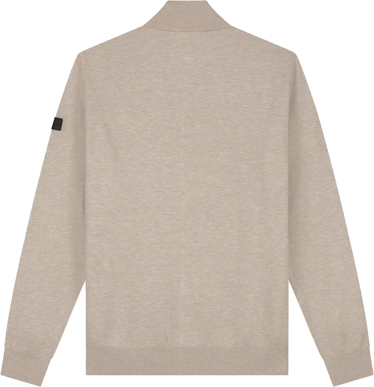 Malelions Malelions Men Knitted Zip Cardigan Taupe