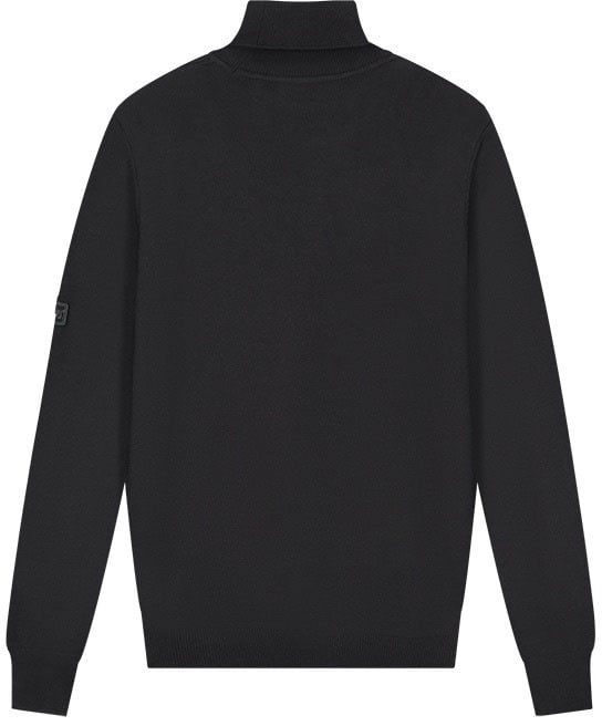 Malelions Malelions Men Knitted Turtleneck Zwart