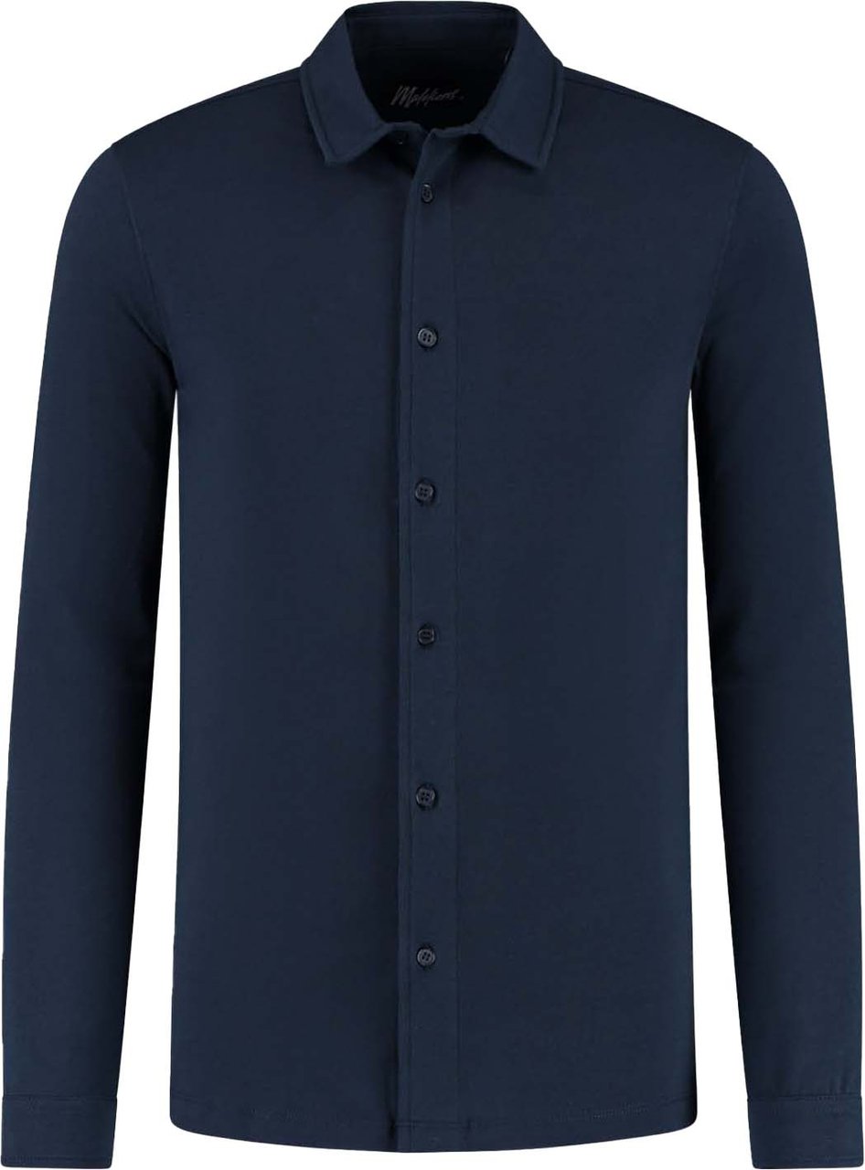 Malelions Malelions Men Classic Shirt Blauw