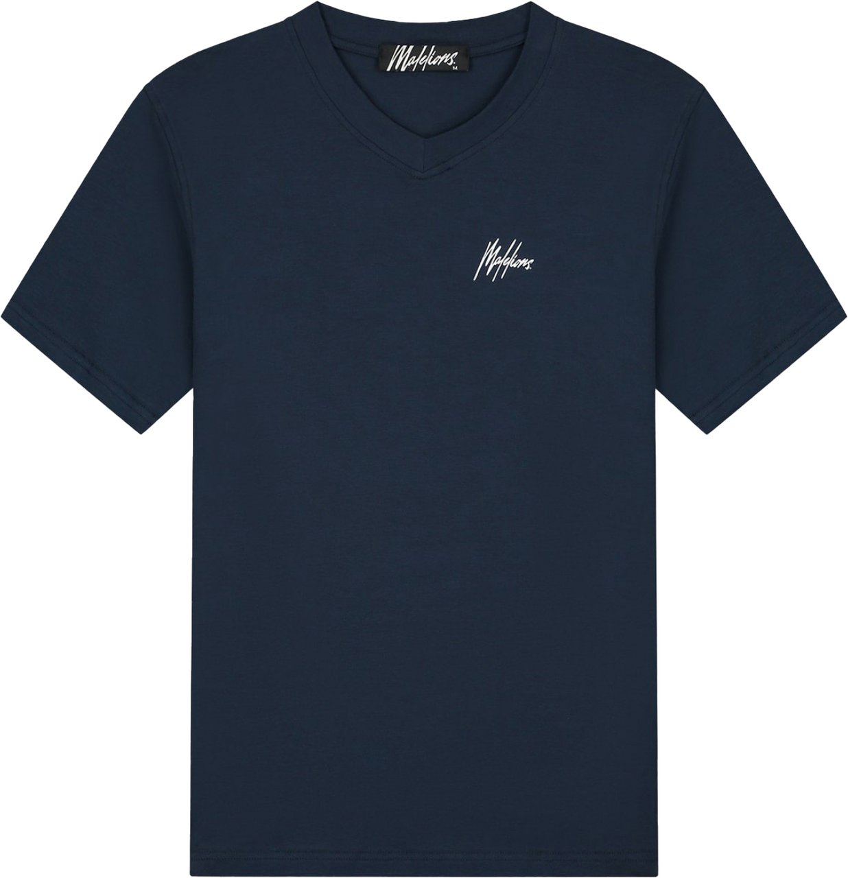 Malelions Malelions Men Signature V-Neck T-Shirt 3-Pack Zwart