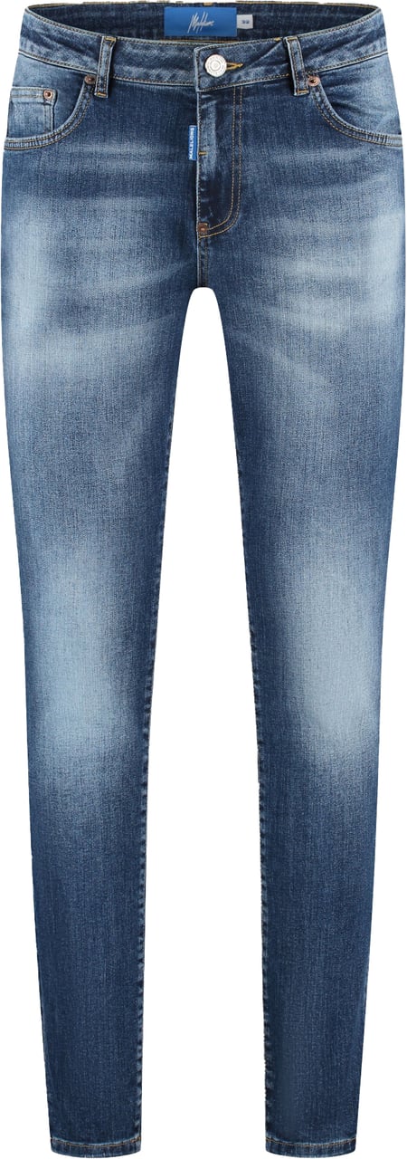 Malelions Malelions Men Slim Regular Clean Wash Denim Blauw
