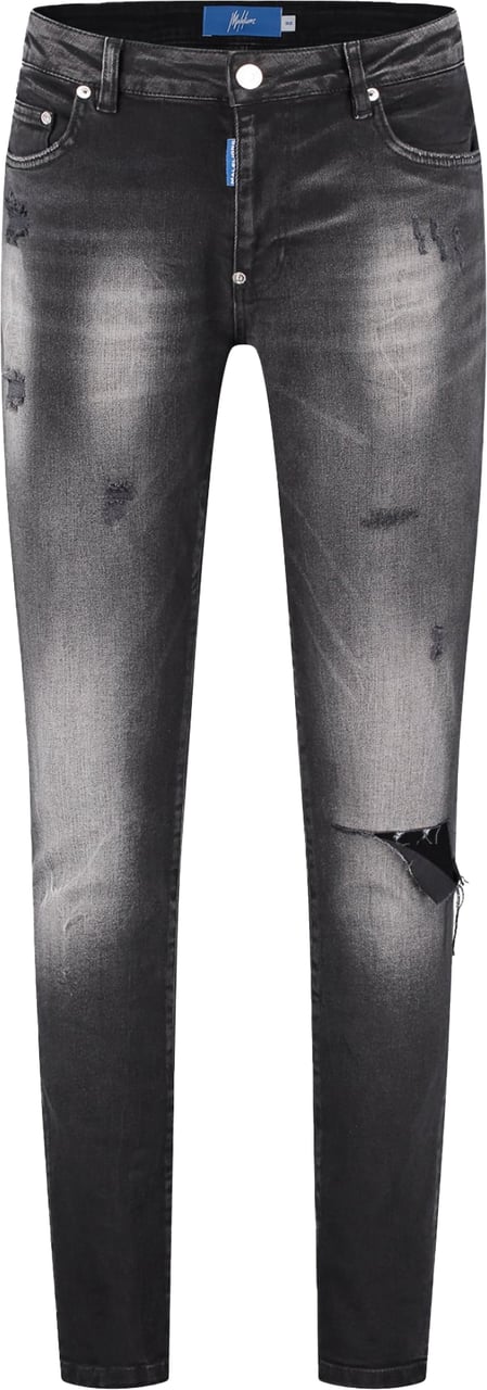 Malelions Malelions Men Slim Regular Clean Wash Denim Zwart