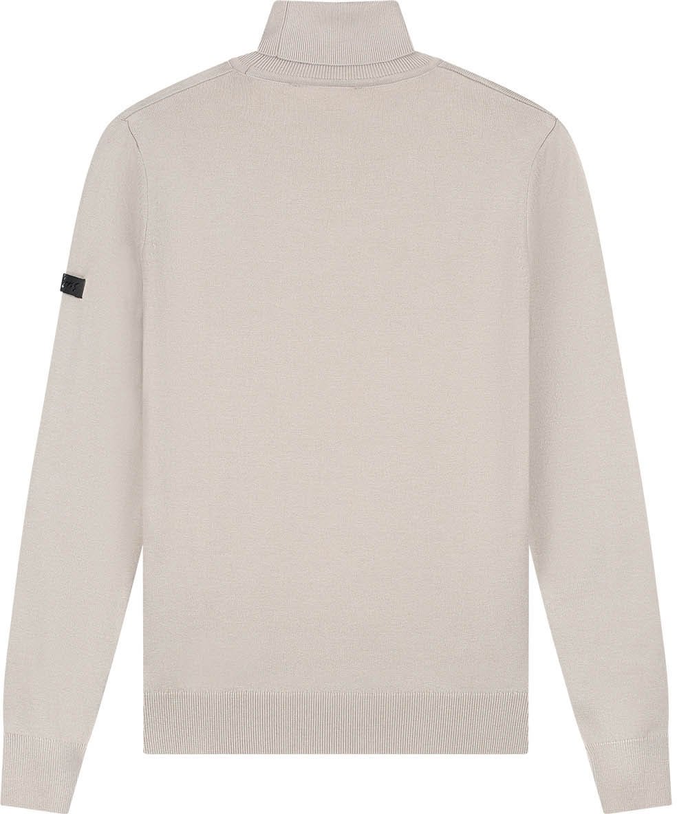 Malelions Malelions Men Knitted Turtleneck Beige