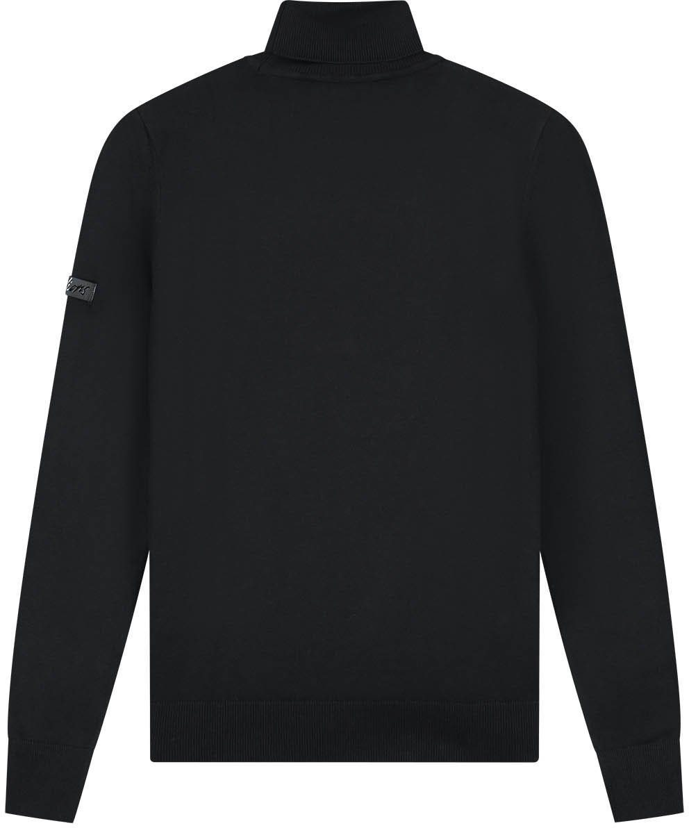 Malelions Malelions Men Knitted Turtleneck Zwart