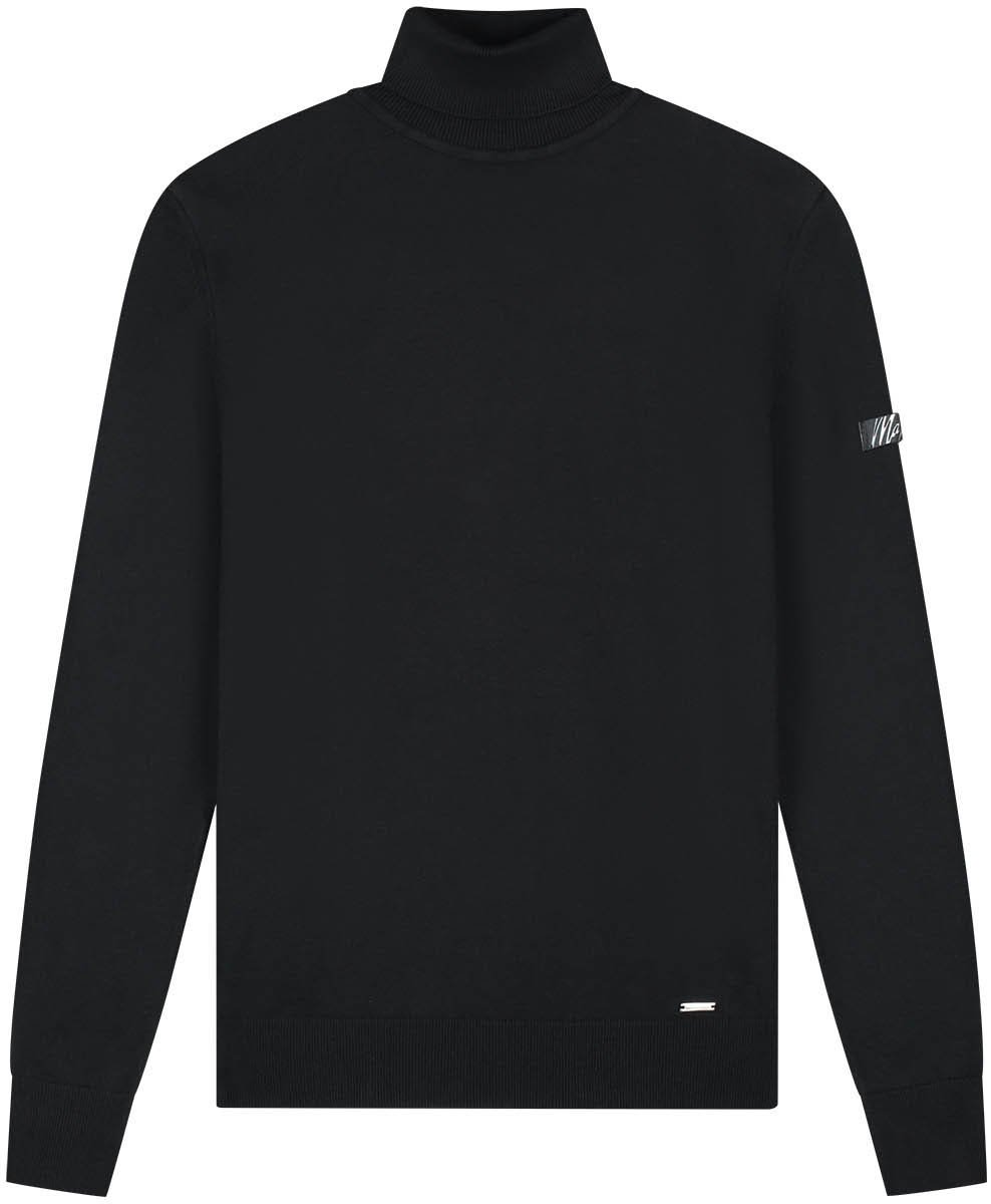 Malelions Malelions Men Knitted Turtleneck Zwart
