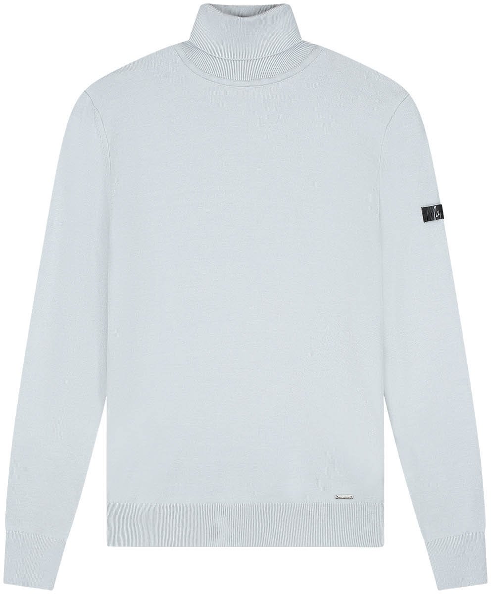 Malelions Malelions Men Knitted Turtleneck Grijs