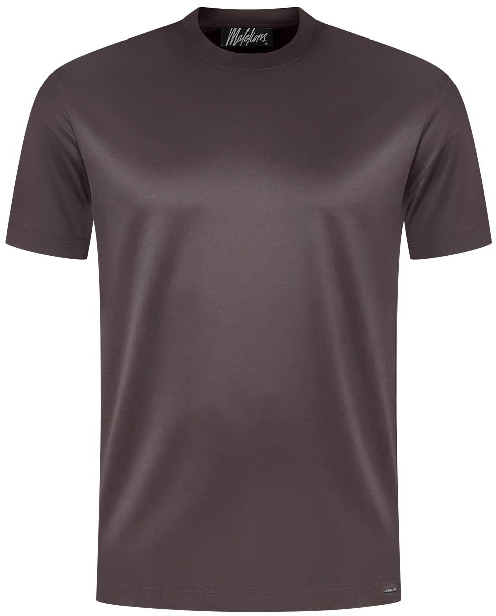 Malelions Malelions Men Mercerized T-Shirt Bruin