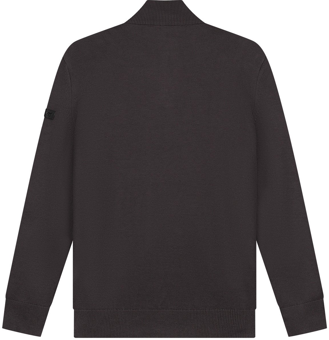 Malelions Malelions Men Knitted Quarter Zip Bruin