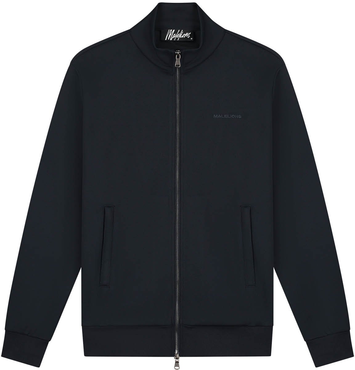 Malelions Malelions Men Pique Zip Vest Blauw