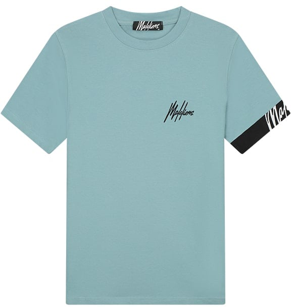 Malelions Malelions Men Captain T-Shirt 2.0 Blauw
