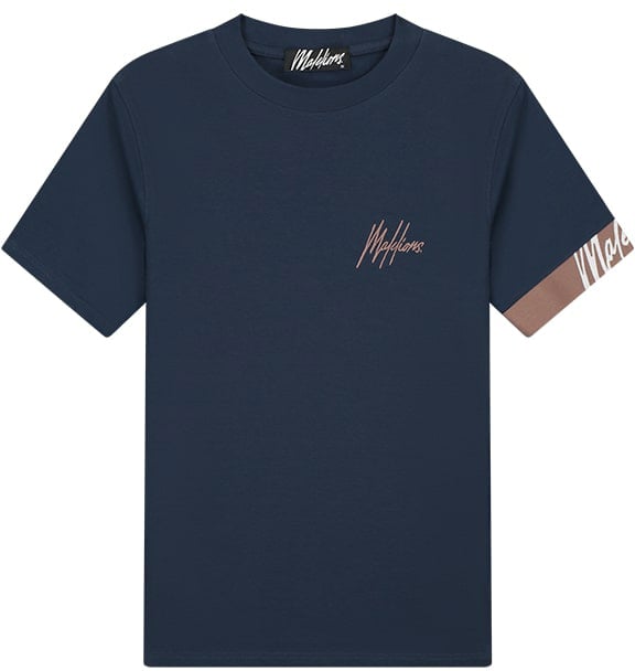 Malelions Malelions Men Captain T-Shirt 2.0 Blauw