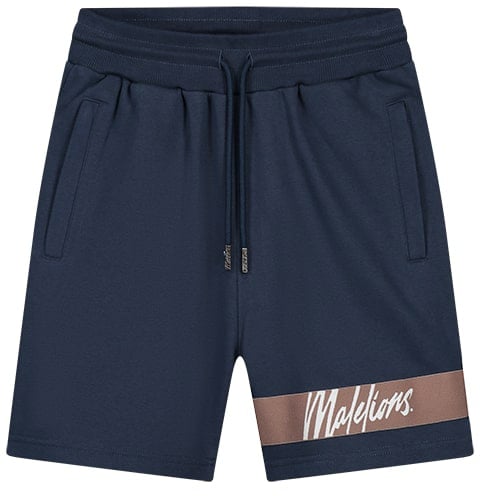 Malelions Malelions Men Captain Shorts Blauw