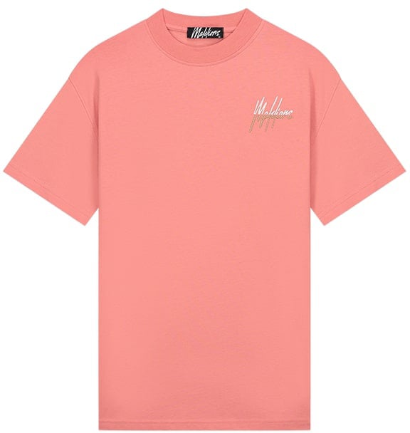 Malelions Malelions Men Split T-Shirt Rood
