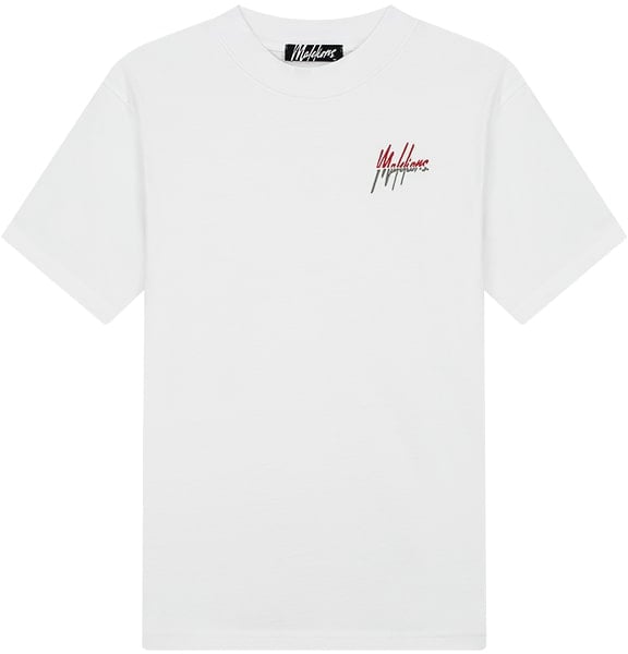 Malelions Malelions Men Split T-Shirt Wit