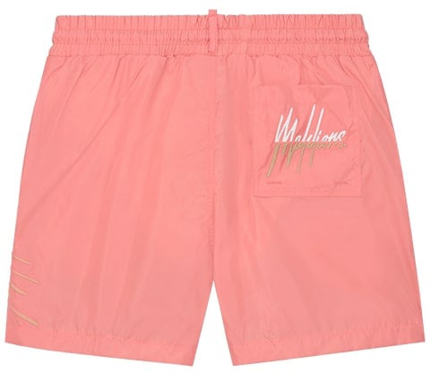 Malelions Malelions Men Split Swim Shorts Rood